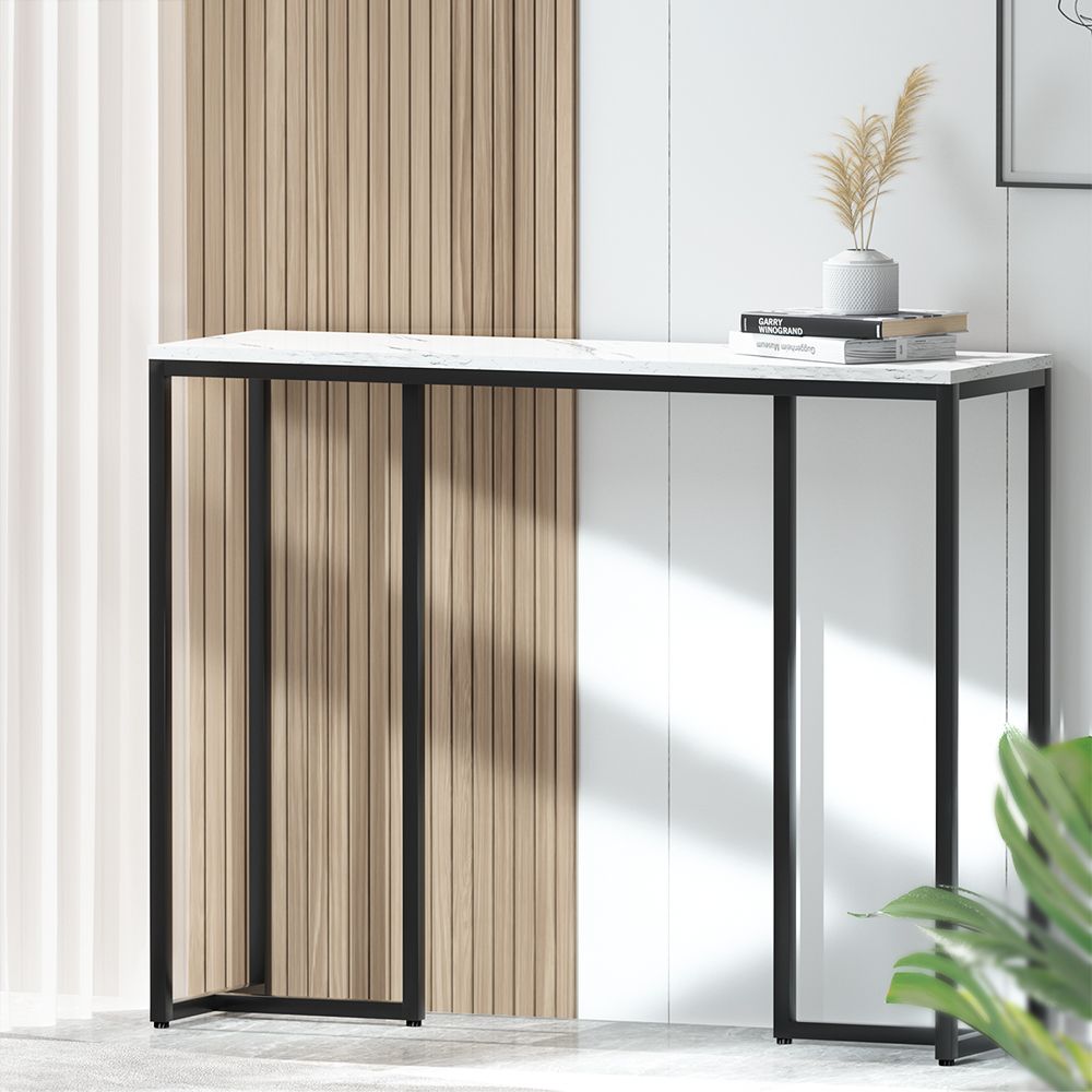 TWSC Console Table Marble Effect Frenisha