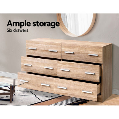 TWSC 6 Chest of Drawers - VEDA Pine