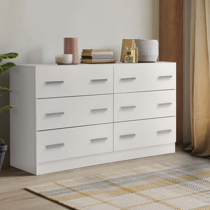 TWSC 6 Chest of Drawers - VEDA White