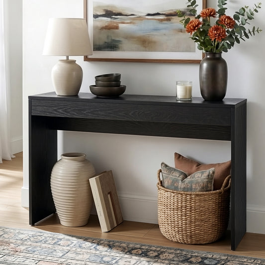 Warm, calm, editorial tone describing materials, colours, textures and lifestyle use. Keep it simple, clear and Pinterest‑friendly.