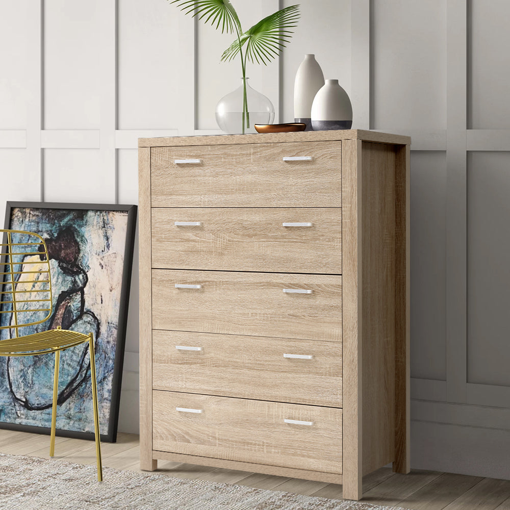 TWSC 5 Chest of Drawers - MAXI Pine