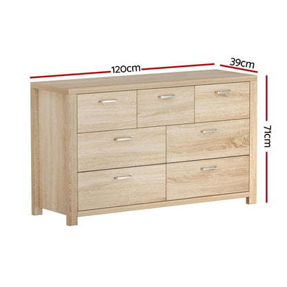 TWSC 7 Chest of Drawers - MAXI Pine