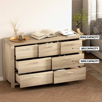 TWSC 7 Chest of Drawers - MAXI Pine