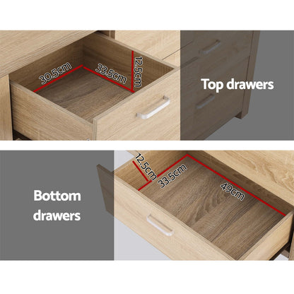 TWSC 7 Chest of Drawers - MAXI Pine