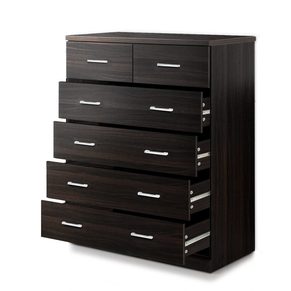 TWSC 6 Chest of Drawers - ANDES Walnut