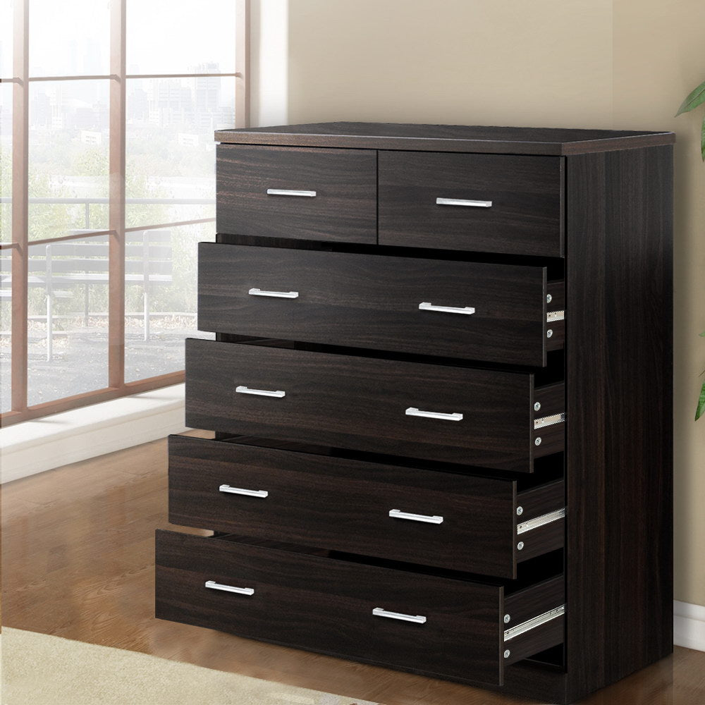 TWSC 6 Chest of Drawers - ANDES Walnut