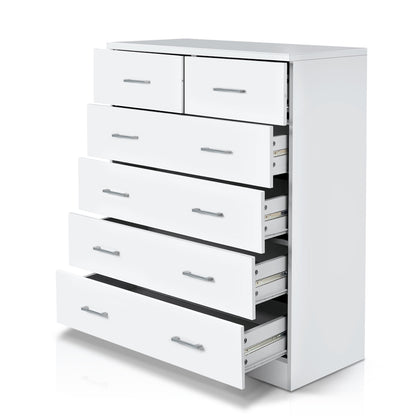 TWSC 6 Chest of Drawers - ANDES White