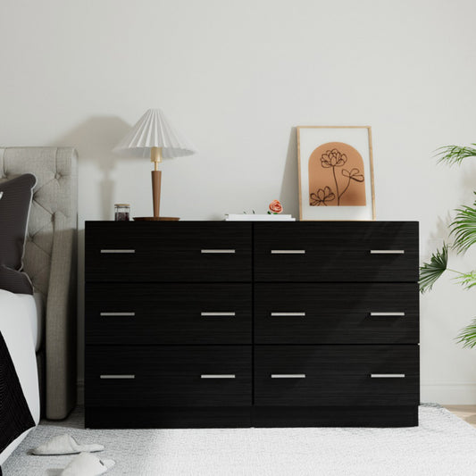 TWSC 6 Chest of Drawers - VEDA Black