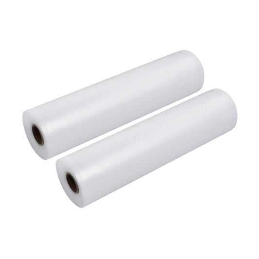 2 Rolls Food Vacuum Sealer Bags Storage Saver Heat Sealing Bag Pack