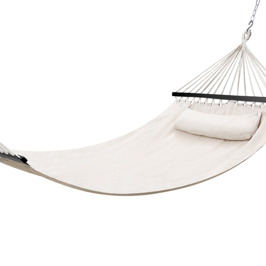 TWSC Hammock Bed Outdoor Camping Portable Hanging Chair 2 Person Piillow