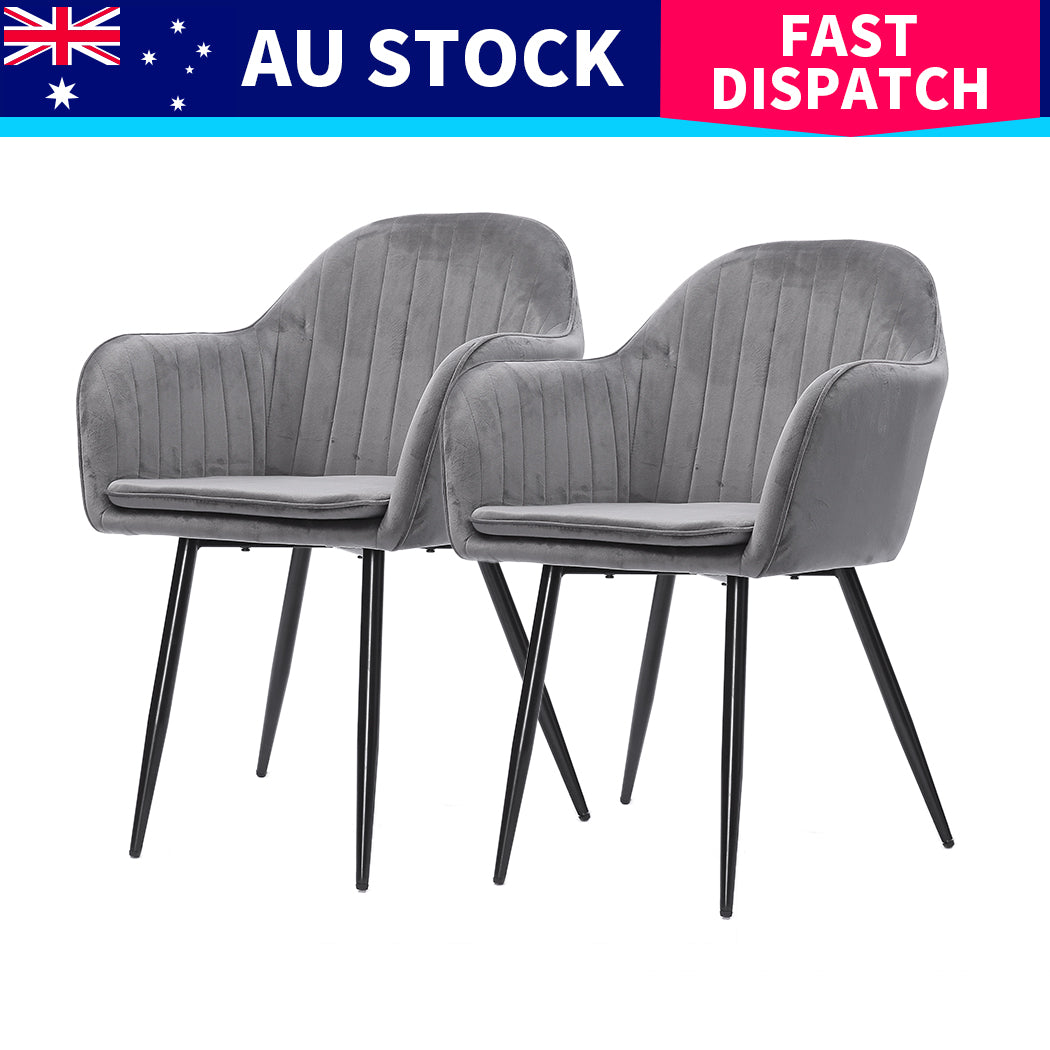 Levede 2x Armchair Lounge Chair Accent-1910112232654639112