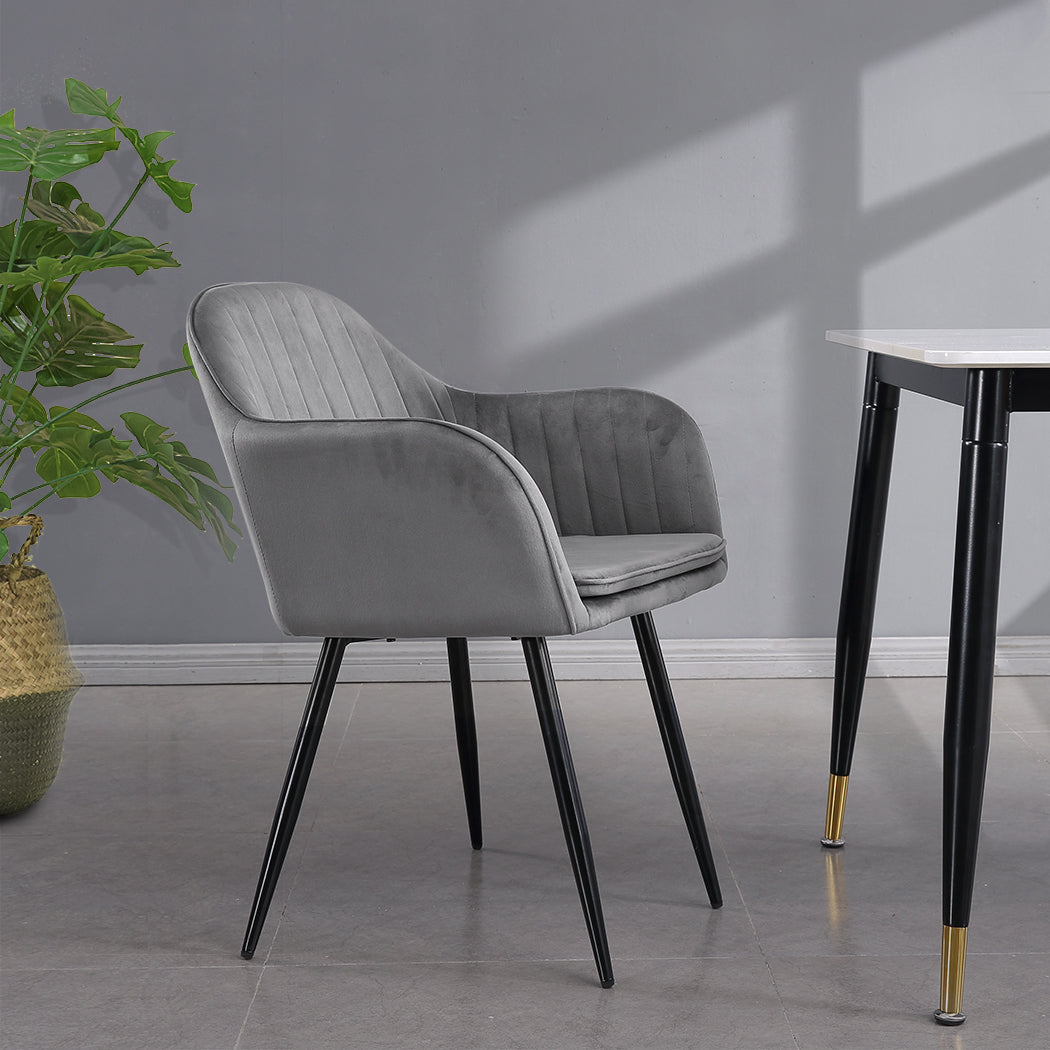 Levede 2x Armchair Lounge Chair Accent-1910112232654639110