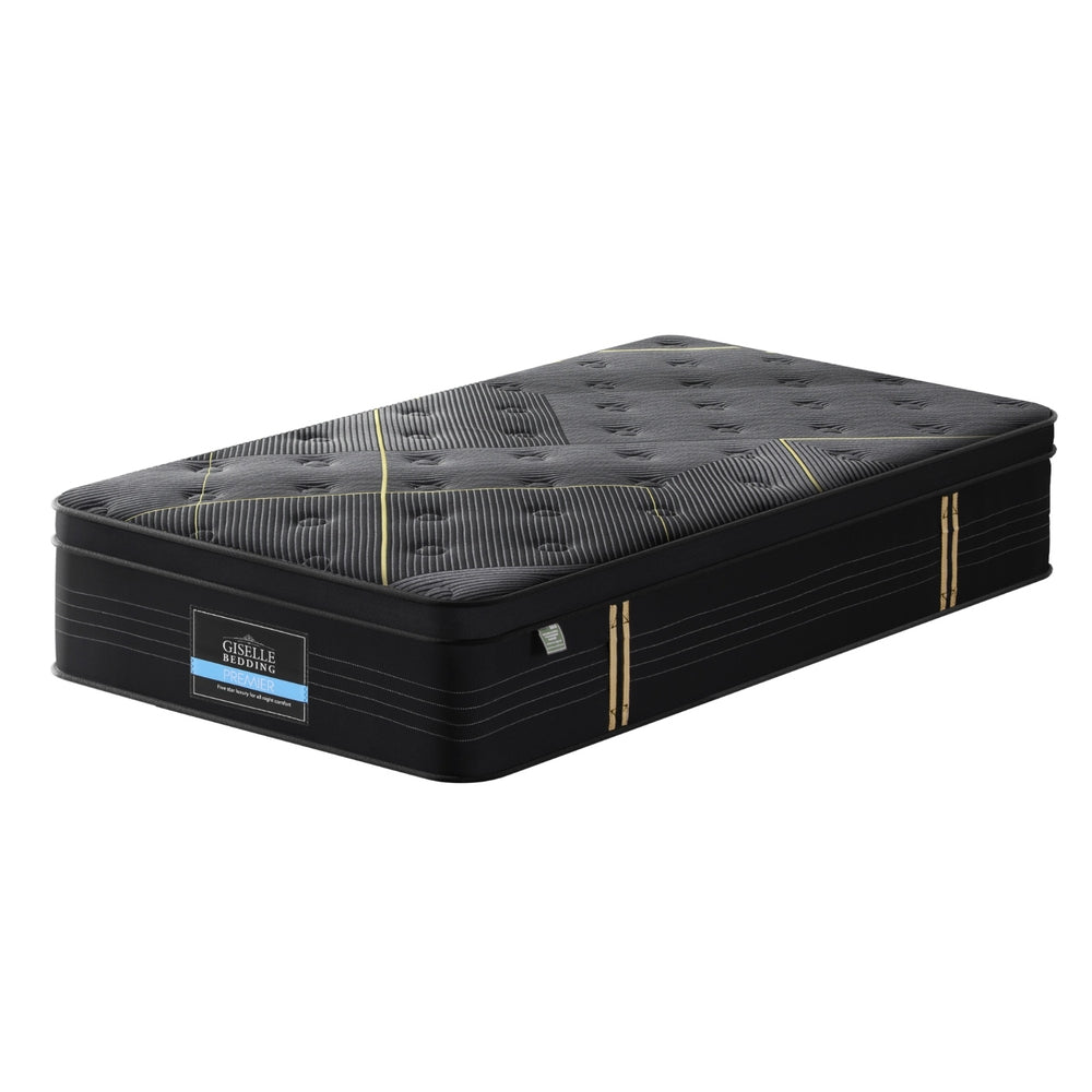 Giselle Mattress – Bamboo Pocket Spring, King Single, 35cm Firm Foam