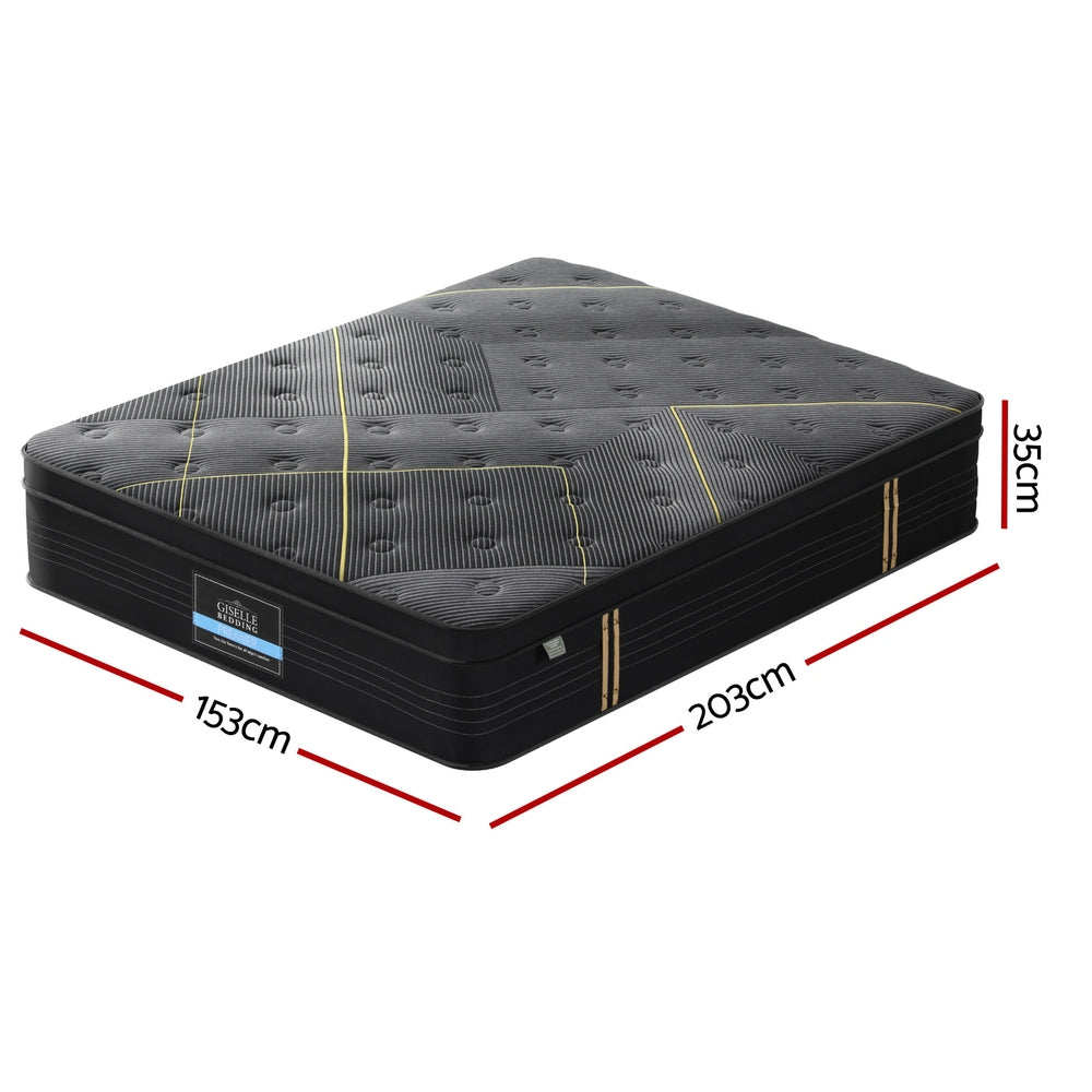 Giselle Mattress – Bamboo Pocket Spring, 35cm Queen Size