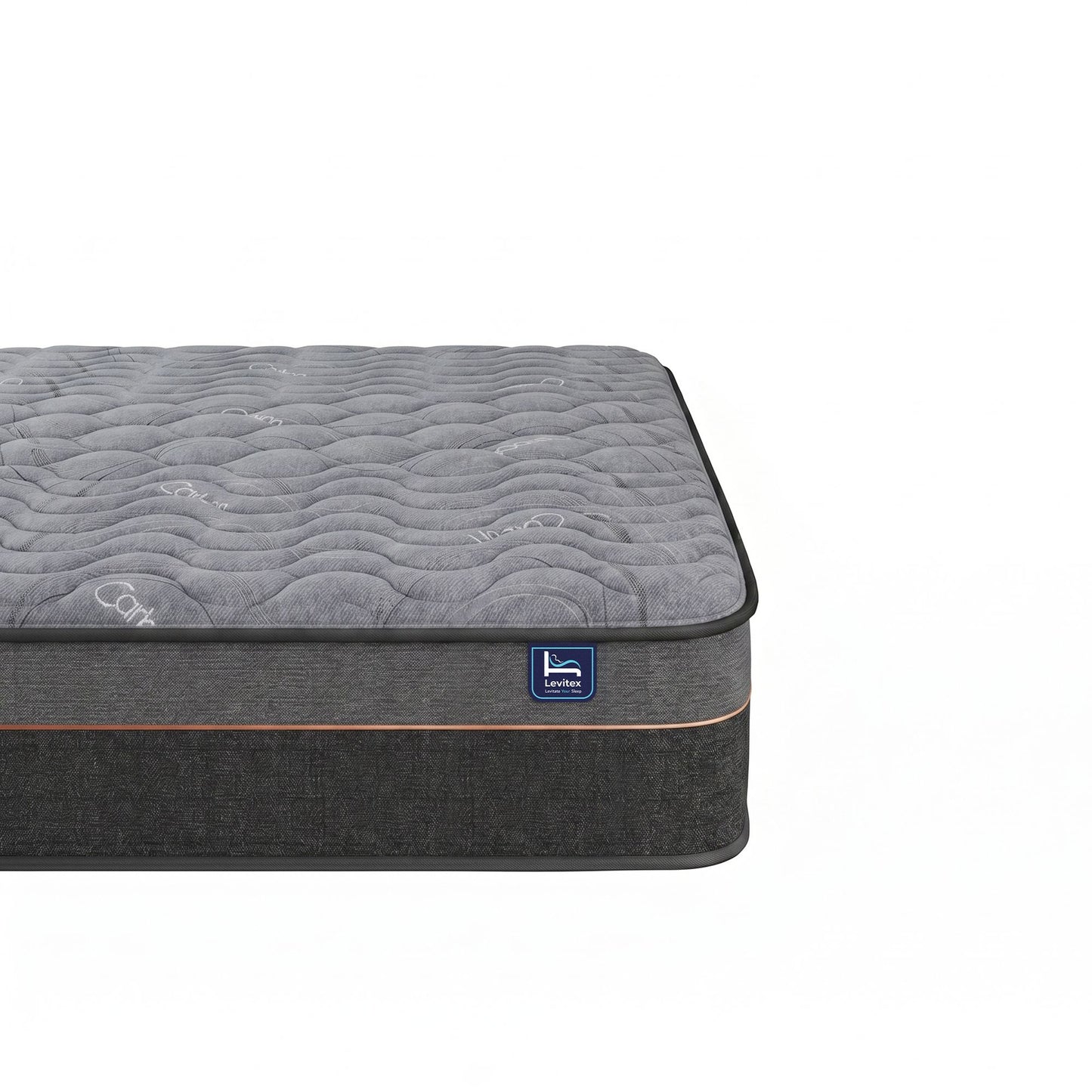 Double Hybrid Mattress – 25cm Pocket Spring with Bamboo Charcoal Fabric and Egg Crate Foam