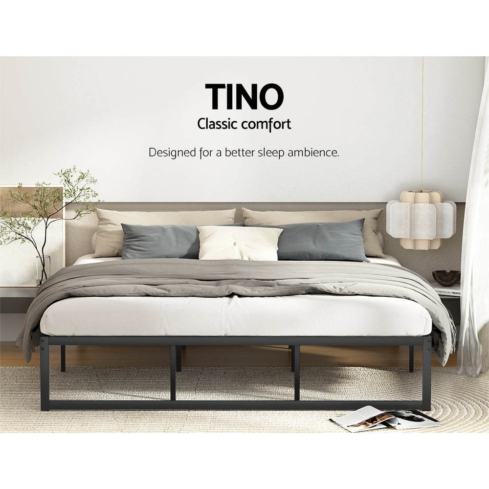 TWSC Bed Frame King Size Metal Bed Frame TINO