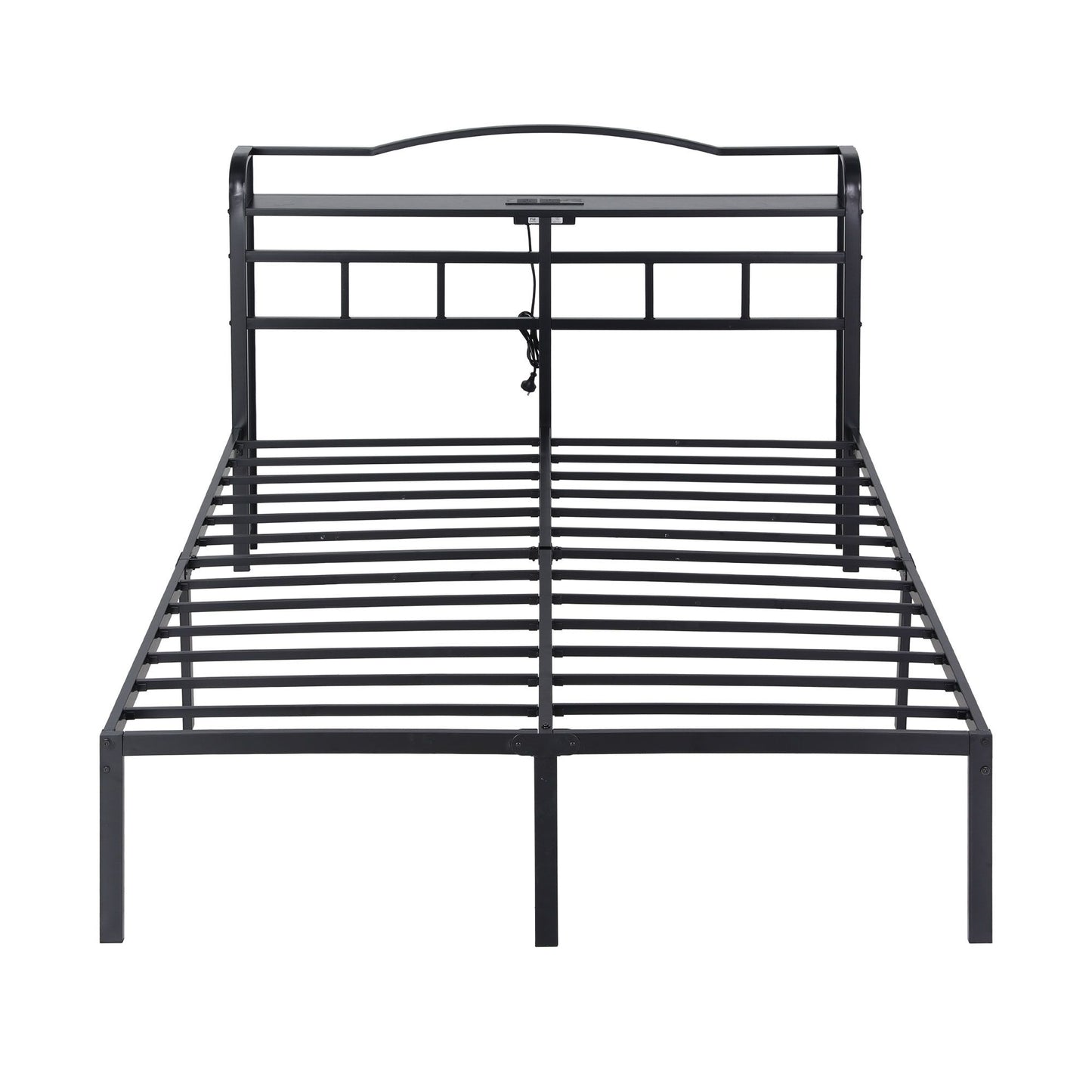 TWSC Bed Frame Double Size with Charging Station WAVE