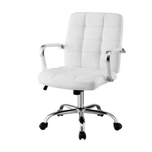 TWSC Office Chair Seat PU Work Computer Desk Chairs