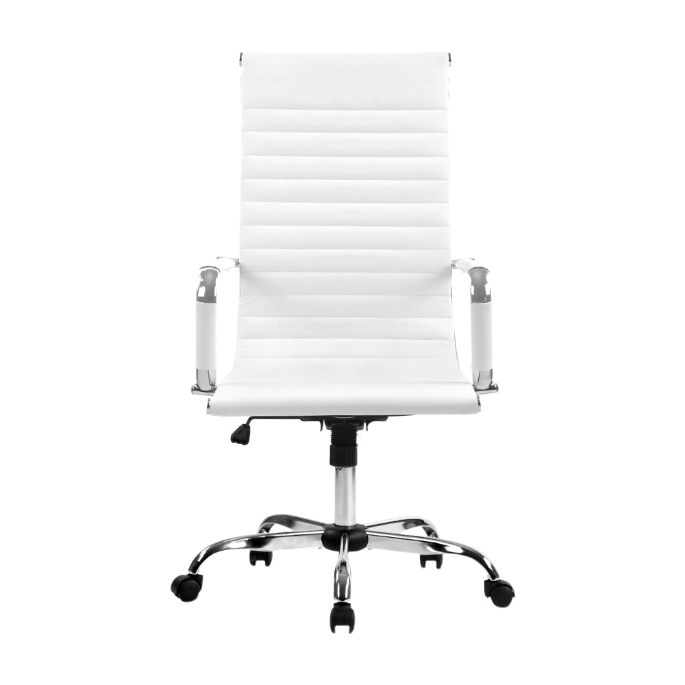 Artiss Office Chair Conference Chairs PU Leather High Back