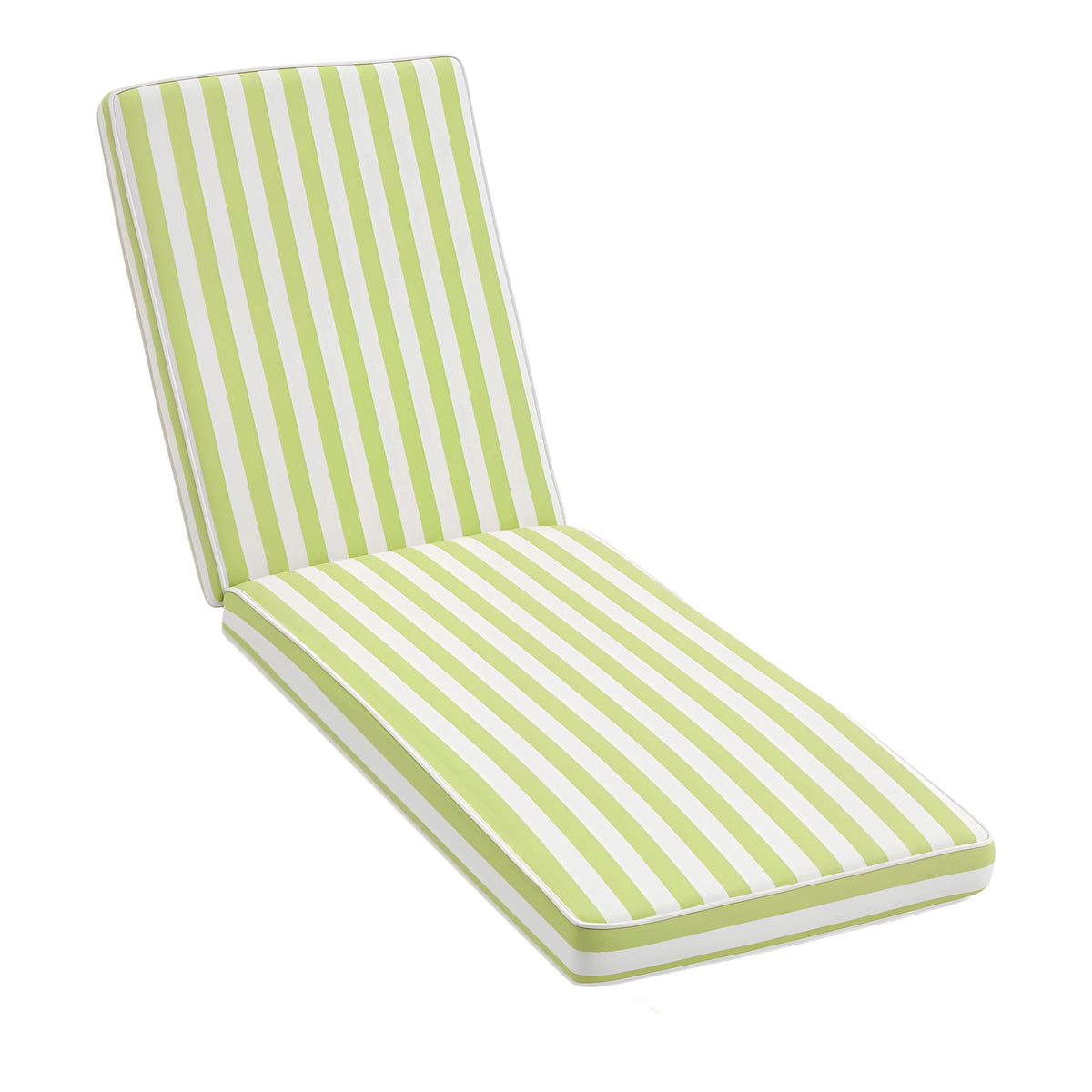 Gardeon Outdoor Chaise Lounge Cushion Lounge Chair Pad Sunbed Mattress Green