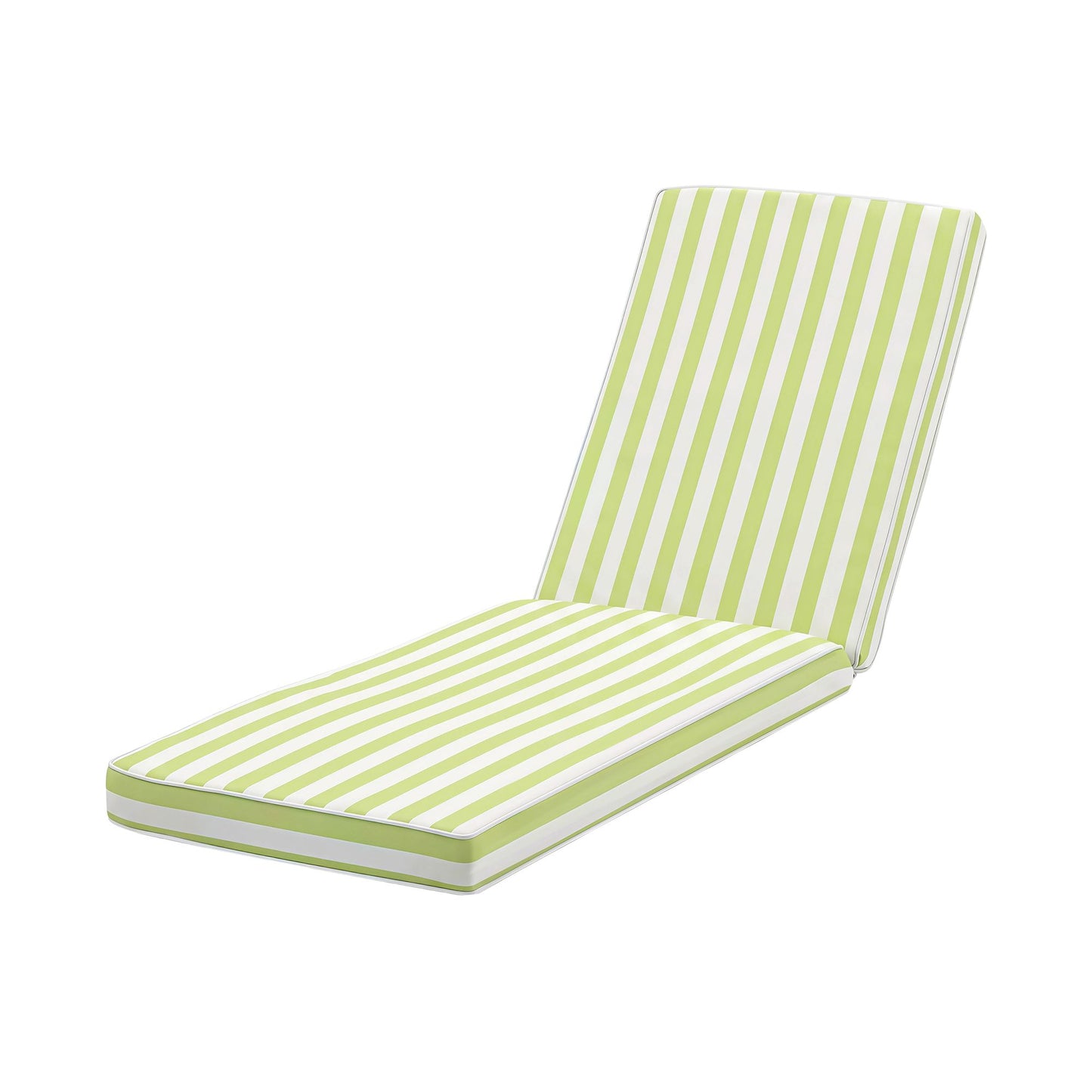 Gardeon Outdoor Chaise Lounge Cushion Lounge Chair Pad Sunbed Mattress Green