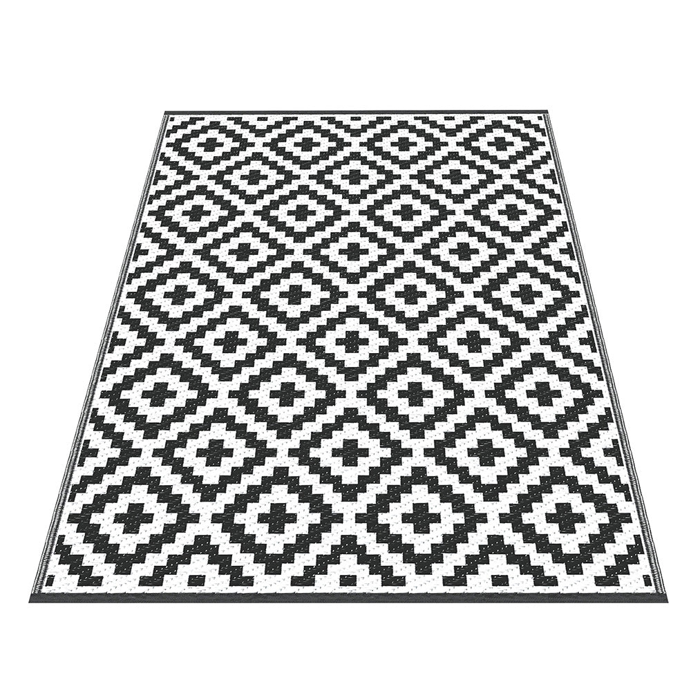 Outdoor Reversible Patio Rug – Weather-Resistant, 120x180cm, Polypropylene