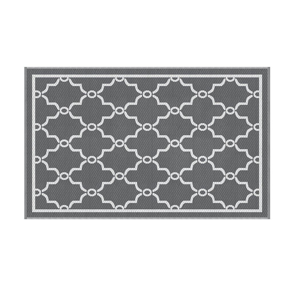 Outdoor Reversible Patio Rug – Weather-Resistant, 152x244cm, Polypropylene