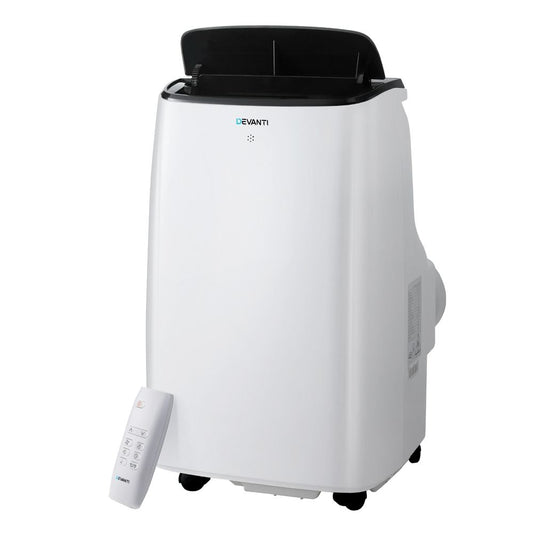 Portable Air Conditioner – WiFi Control, 7000 BTU, White