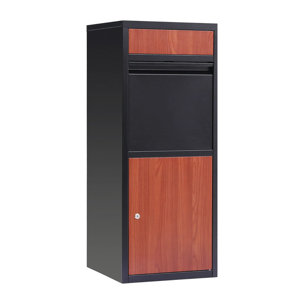 Parcel Drop Box – Secure Steel, Black Finish
