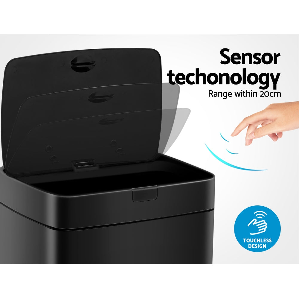 Devanti Motion Sensor Bin Rubbish Automatic