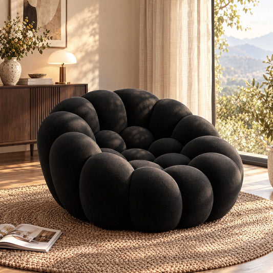TWSC Bubble Floor Sofa Lazy Couch Single Lounge Chair Reading Accent Chairs