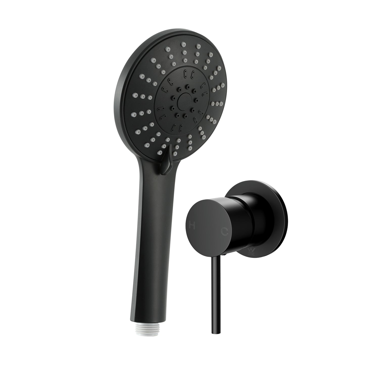 Handheld Shower Head – 5 Spray Modes, 4.5" Chrome Finish