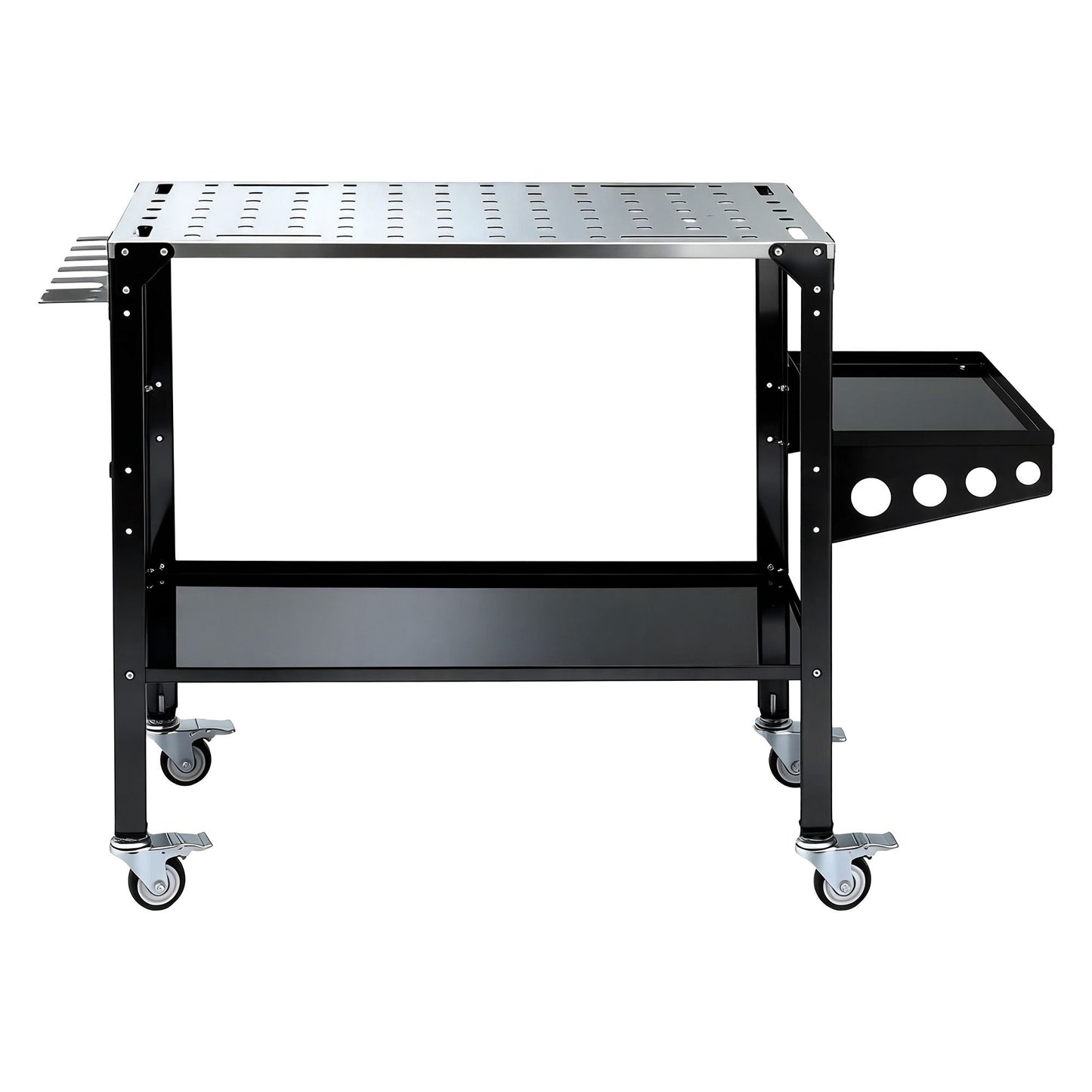 Welding Table Cart – Mobile Workstation with Tool Storage, 130kg Capacity