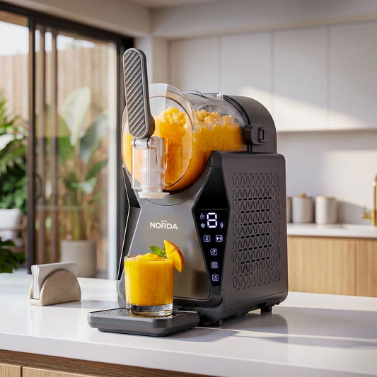 Norda Slushie Machine – 1.3L Compressor Cooling, Touchscreen Control