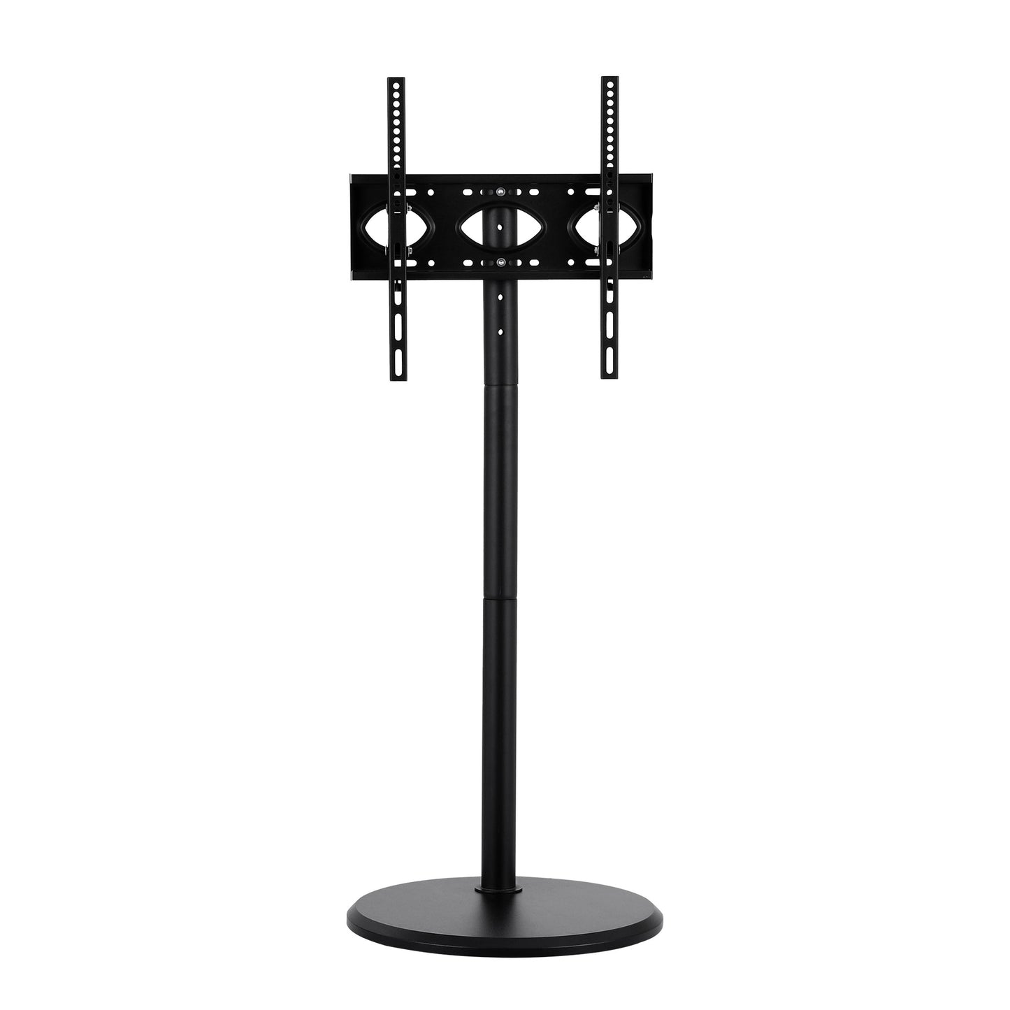 Mobile TV Stand with Wheels – Adjustable Height & Tilt for 32-55 Inch TVs