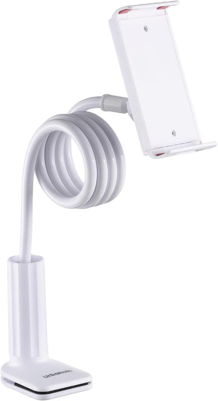 Urbanoki Gooseneck Phone Holder Flexible Clamp Mount for Bed Desk
