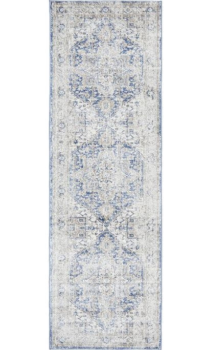Mayfair Hugo Ocean Runner by Rug Culture - Runner