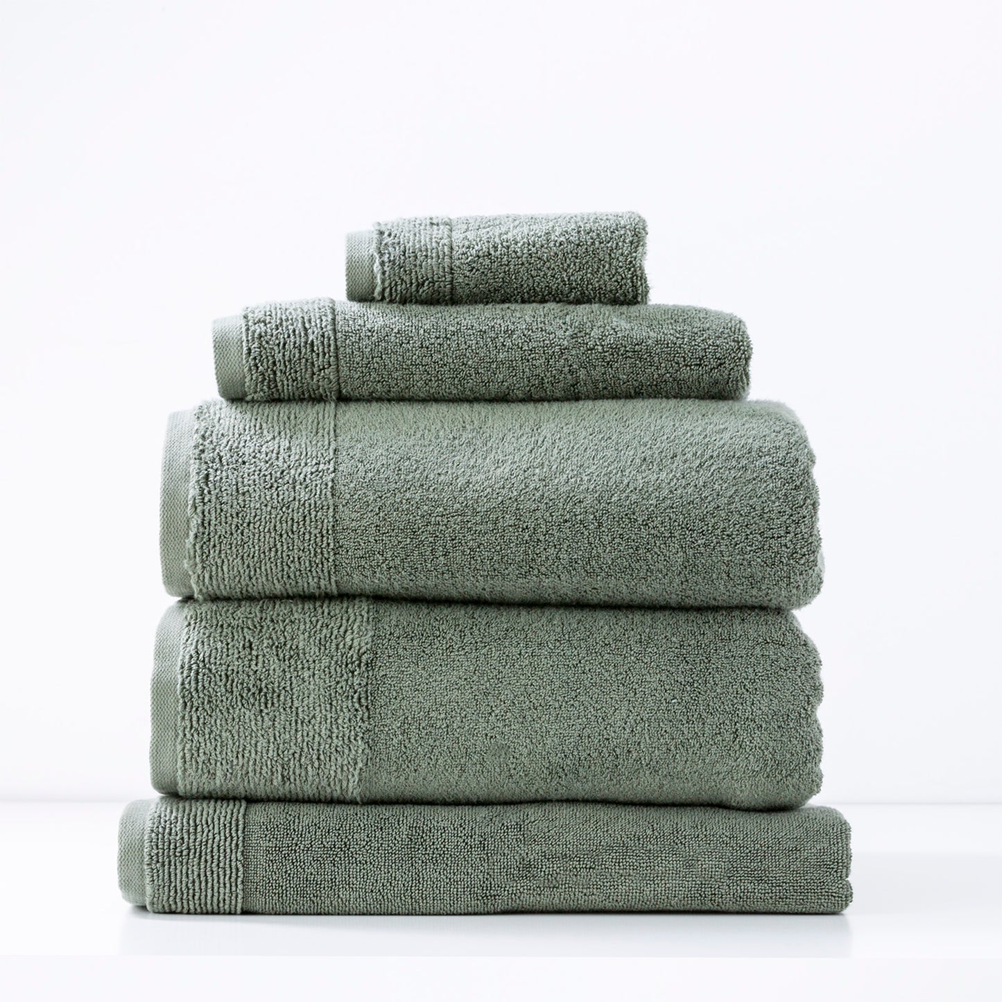 Aireys 650 GSM Zero Twist 5 Piece Bath Towel Set by Renee Taylor