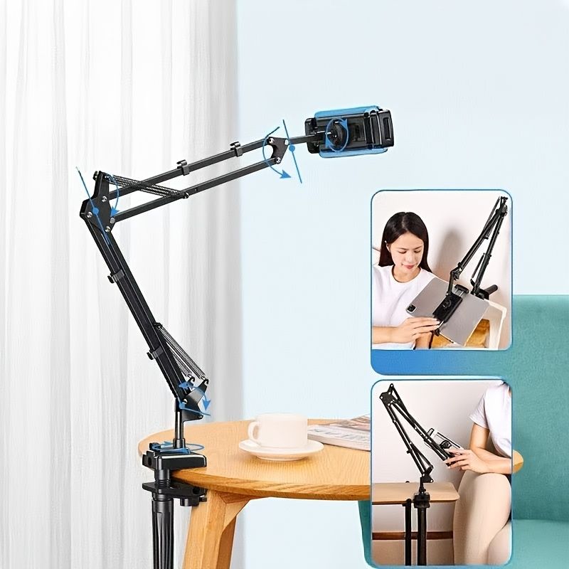 pure titanium tablet mount, flexible tablet arm stand, heavy duty tablet holder, home office desk accessory, bedside tablet stand, Australia tablet mount, hands-free tablet arm