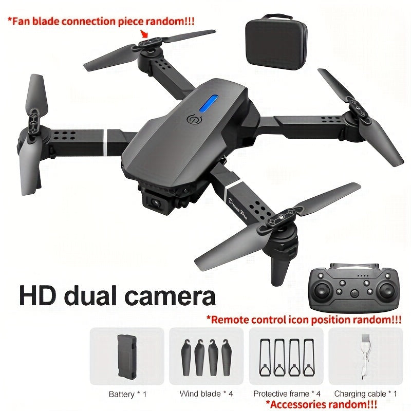 E88 Pro Drone – Gesture Control, Dual HD Cameras, 3-Speed Wind Resistance