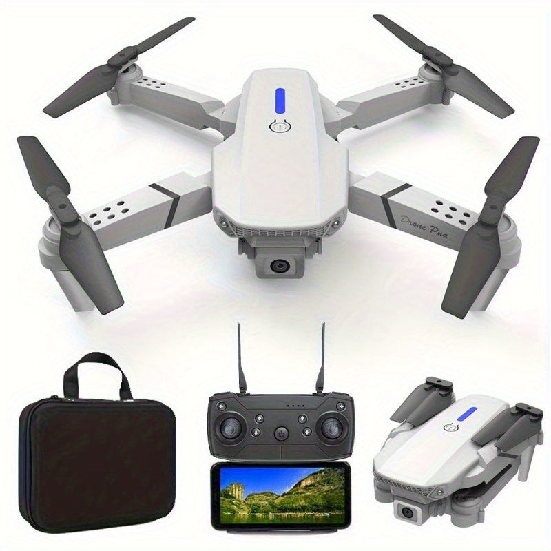 E88 Pro Drone – Gesture Control, Dual HD Cameras, 3-Speed Wind Resistance