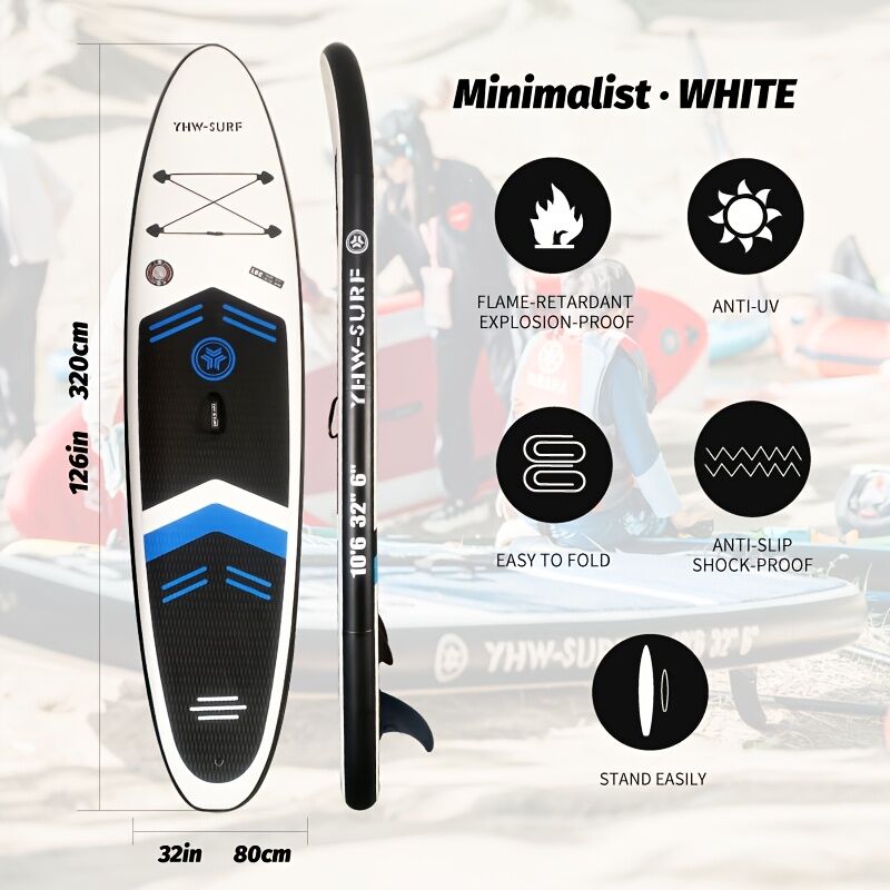 Inflatable Paddle Board Set – Complete Water Sports Kit with Pump and Accessories