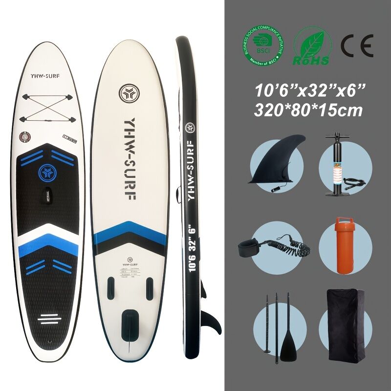 Inflatable Paddle Board Set – Complete Water Sports Kit with Pump and Accessories