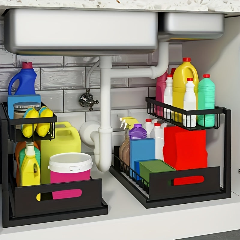 Heavy-Duty Metal Frame Storage Shelf – Honeycomb Grid, Non-Slip Suction Cups, White