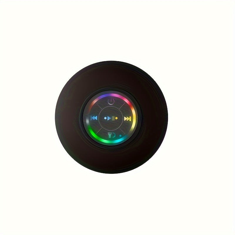 Portable Bluetooth Speaker – Magnetic Wireless Grip, Touch Control, Splash-Resistant, Black