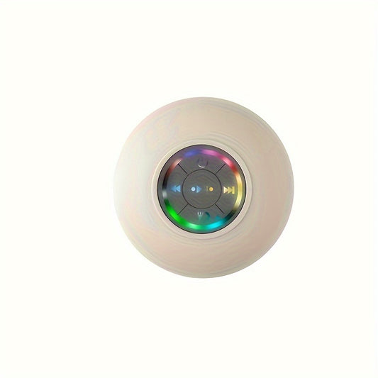 Portable Music Cube – Magnetic Wireless Bluetooth Speaker, Touch Control, Splash-Resistant, White