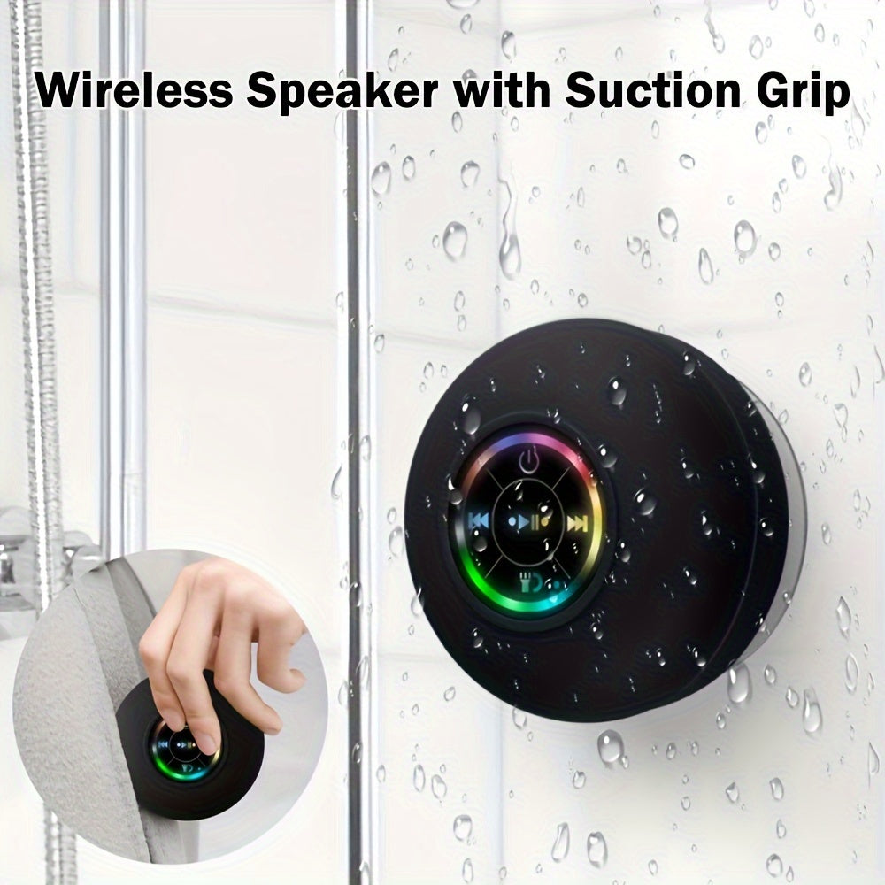 Portable Music Cube – Magnetic Wireless Bluetooth Speaker, Touch Control, Splash-Resistant, White