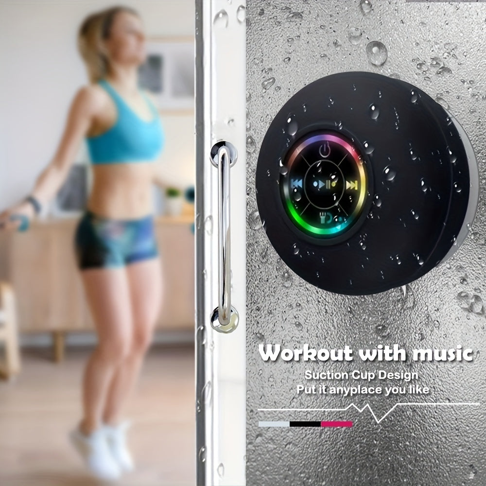 Portable Music Cube – Magnetic Wireless Bluetooth Speaker, Touch Control, Splash-Resistant, White