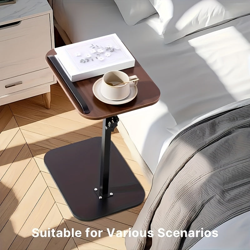 Intelligent Height-Adjustable Workstation – 360° Rotation, Black Carbon Steel Frame