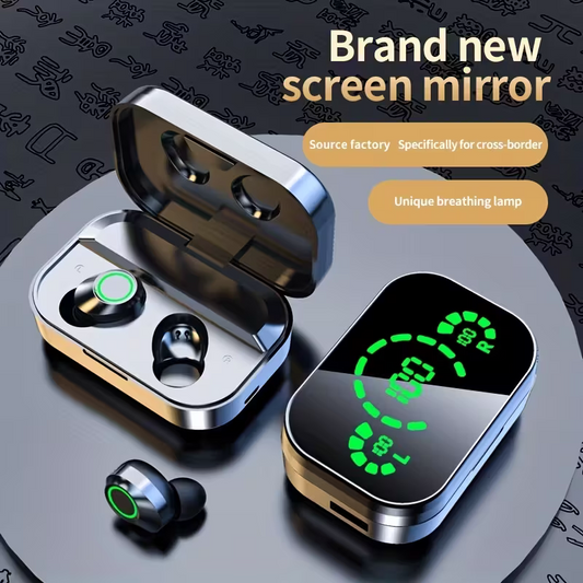 Wireless Mini TWS Earbuds – True Stereo, Compatible with Apple and Android Phones
